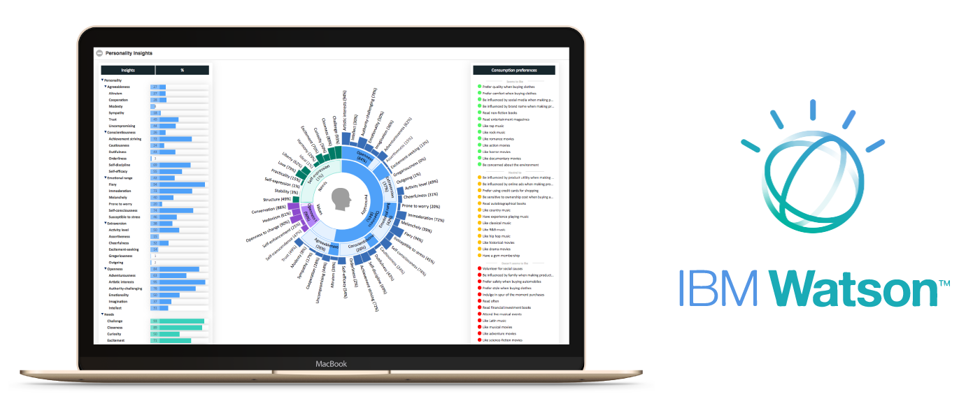 Analyze in depth their consumption preferences and personality