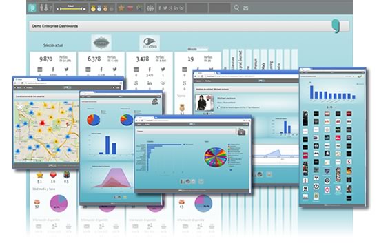 Xeerpa Dashboards, a one-to-one and aggregated view on your community of fans and users Xeerpa Dashboards, a one-to-one and aggregated view on your community of fans and users